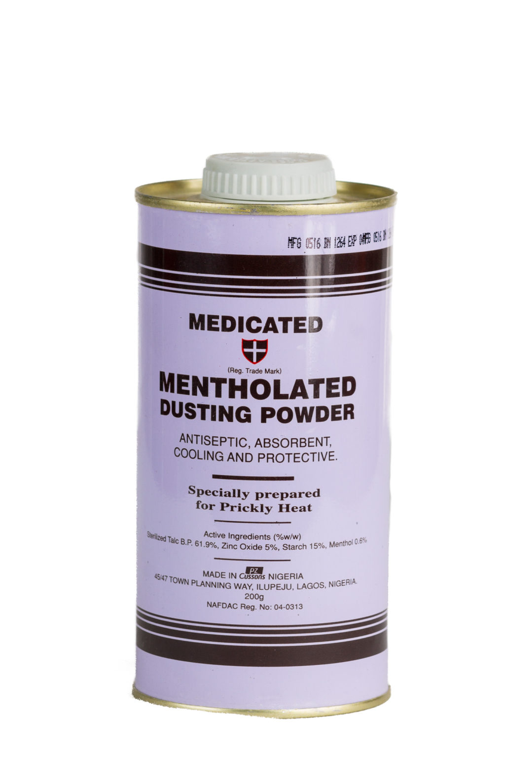 MEDICATED MENTHOLATED DUSTING POWDER 200G. Fiducia African Shop