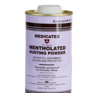 MEDICATED MENTHOLATED DUSTING POWDER 110G.