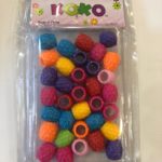 HAIR BEADS MULTICOLOUR