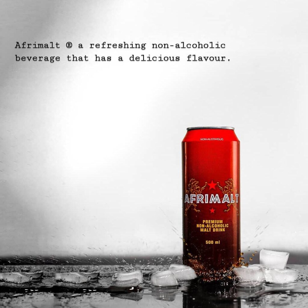 AFRIMALT PREMIUM NONALCOHOLIC MALT DRINK 500ML Fiducia African Shop
