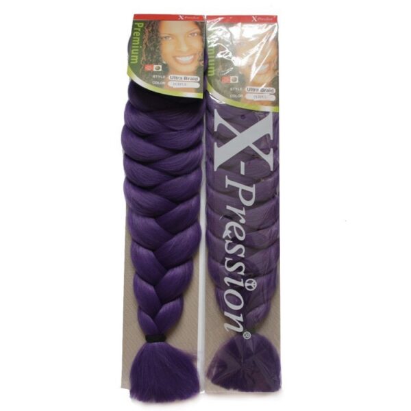 X Pression Rich Braid Purple Fiducia African Shop